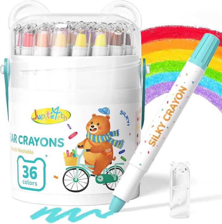 Twist Crayons Set - Vibrant Colors for Creative Kids