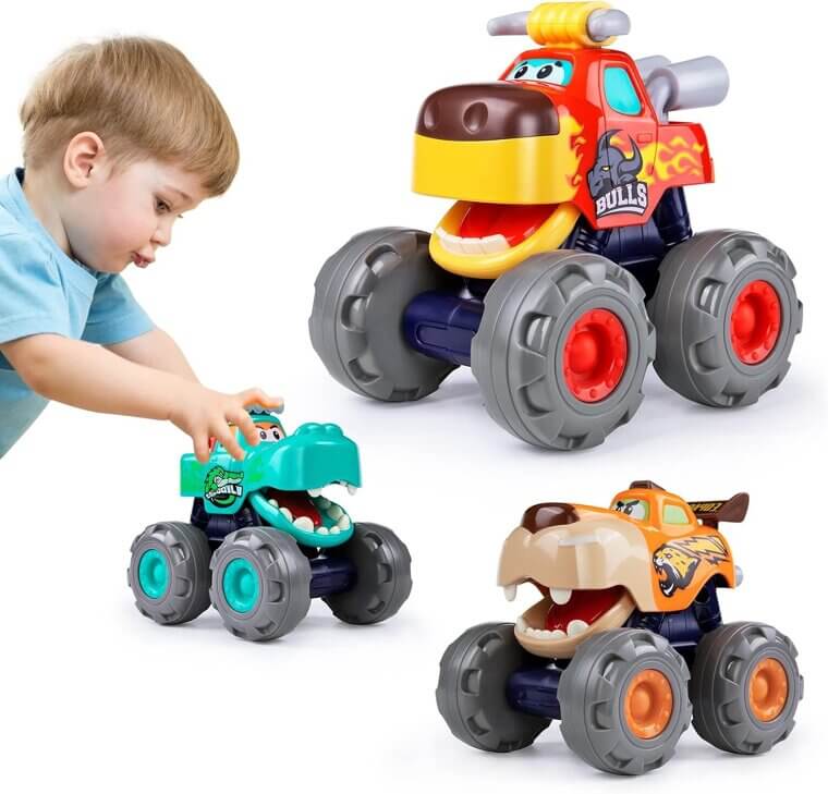 Monster Truck Toy Set - Fun & Safe for Toddlers - Now 22% Off!