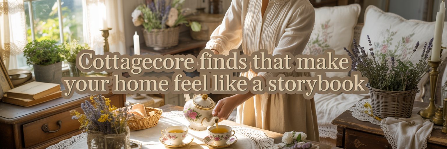 Cottagecore Finds That Make Your Home Feel Like a Storybook