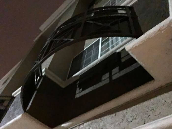 A Railing but No Balcony