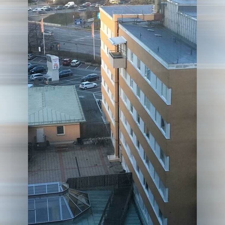 A Balcony With an Ugly View