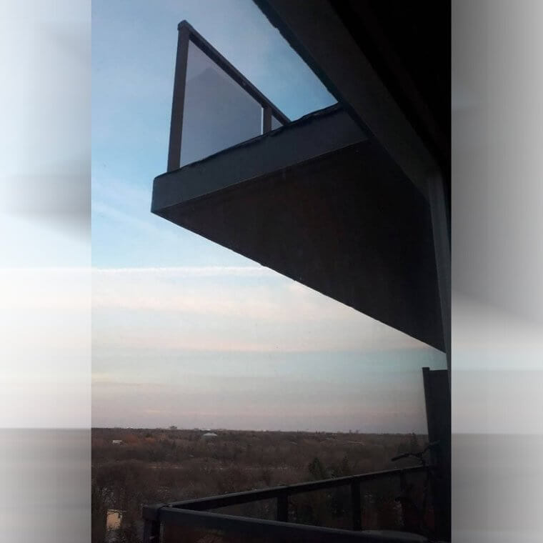 And Now the Balcony Without a Railing