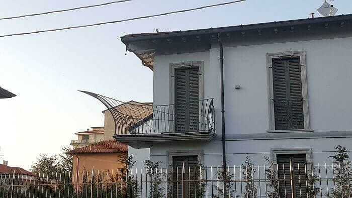 The Pointy Elongated Balcony