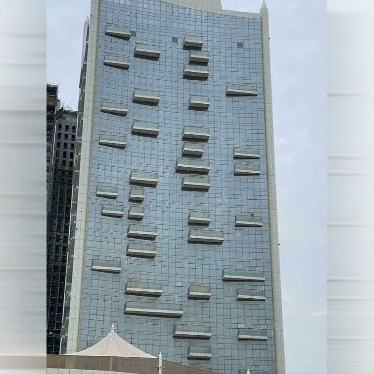 The Most Chaotic Combination of Balconies