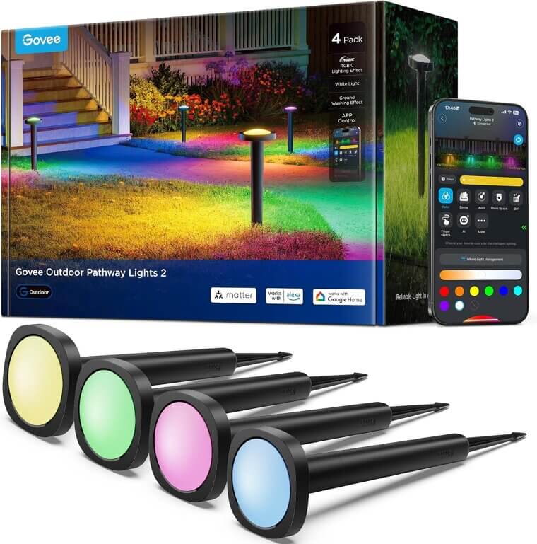 Govee Pathway Lights - Brighten Your Outdoors with Smart Lighting 