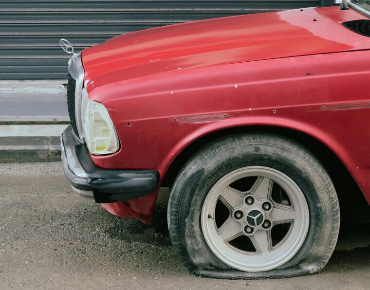 Riding With Low Tire Pressure