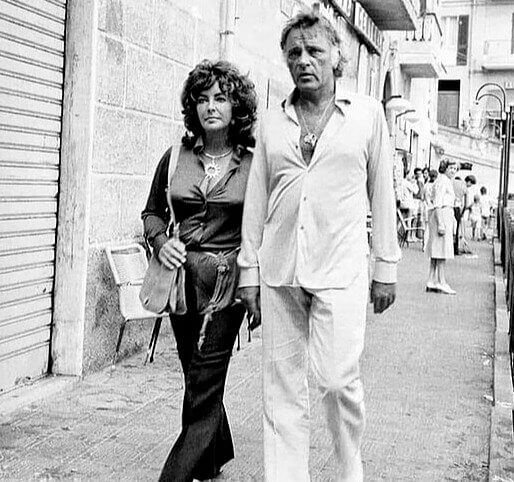 Elizabeth Taylor and Richard Burton
