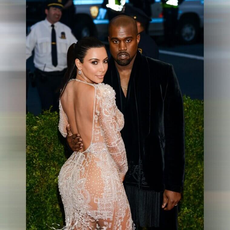 Kim Kardashian and Kanye West