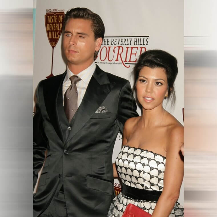 Scott Disick and Kourtney Kardashian