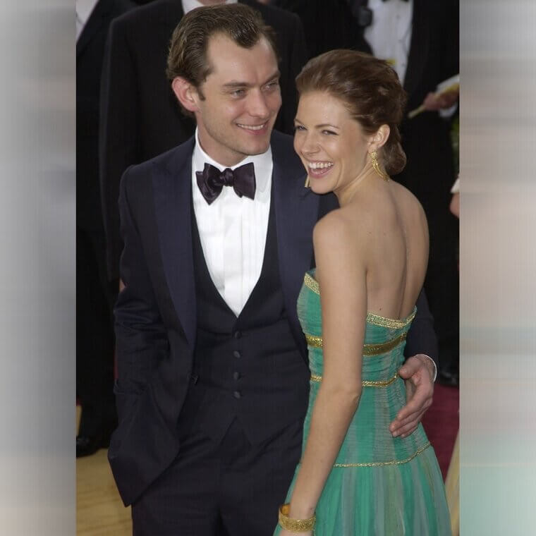 Sienna Miller and Jude Law