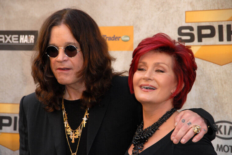 Sharon and Ozzy Osbourne