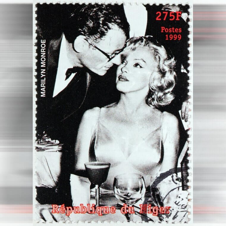 Marilyn Monroe and Arthur Miller