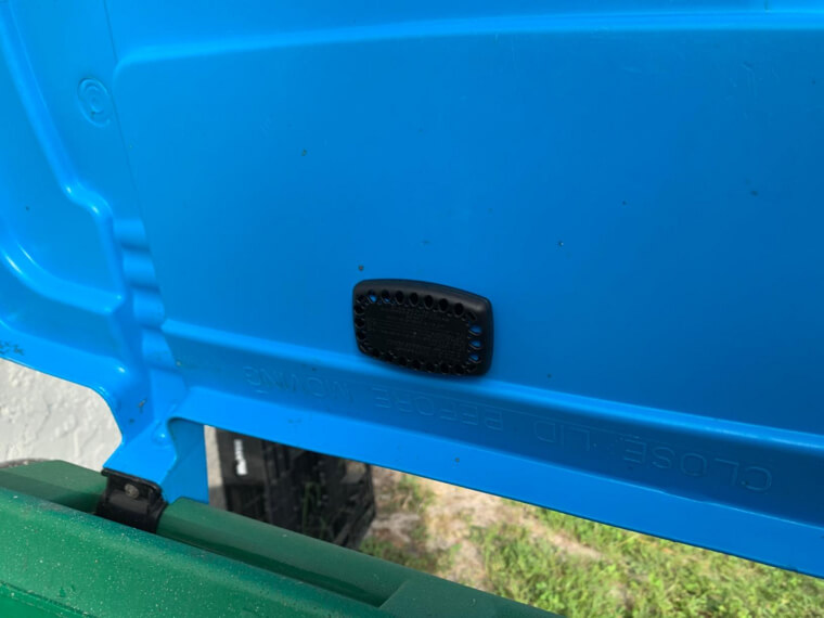 A Stick-On Trash Bin Pest Guard for When Your Yard Is Overrun With Flies and Your Stinky Garbage Is Clearly the Culprit.