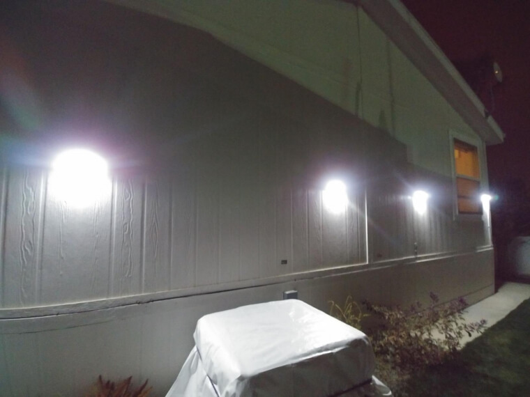 A Set of Wireless, Sun-Powered, Motion-Sensing Outdoor Lights to Easily Brighten up the Shadowy Corners Outside Your House.