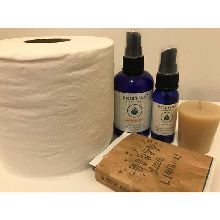 A Shark Tank-Featured Spray That Instantly Transforms Toilet Tissue Into a Wipe. Crafted With a Soothing Mix of Aloe, Witch Hazel, and Nourishing Oils.
