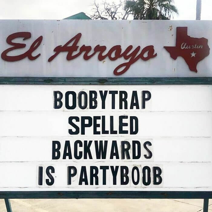 Do You Know What Boobytrap Spelling Backwards Is?