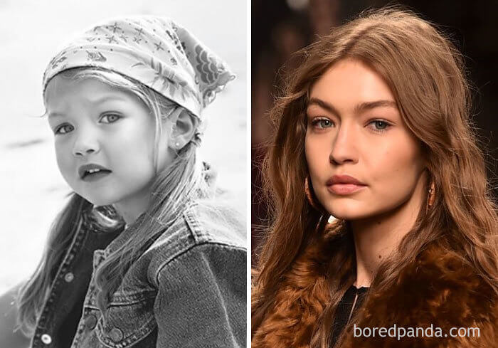 Supermodel Gigi Hadid Was Ready For Her Close-Up As A Toddler