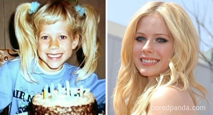 Avril Lavigne Looks More Like Her Childhood Self These Days