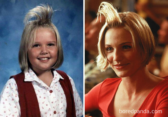 When Young Cameron Diaz Trialed There's Something About Mary's Hairstyle