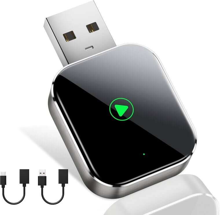 Mini CarPlay Adapter - Effortless Wireless Upgrade for Apple Users 