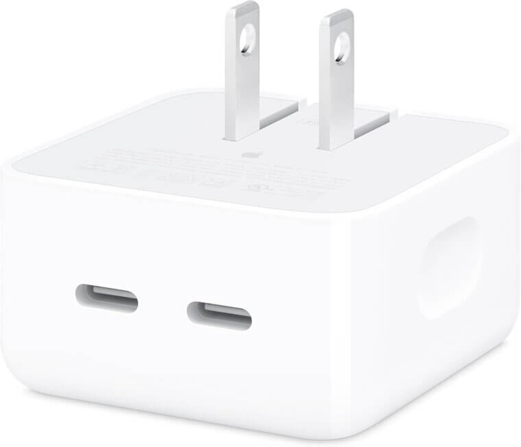 Apple Dual USB-C Charger: Perfect for Fast, Dual Device Charging - 34% Off!