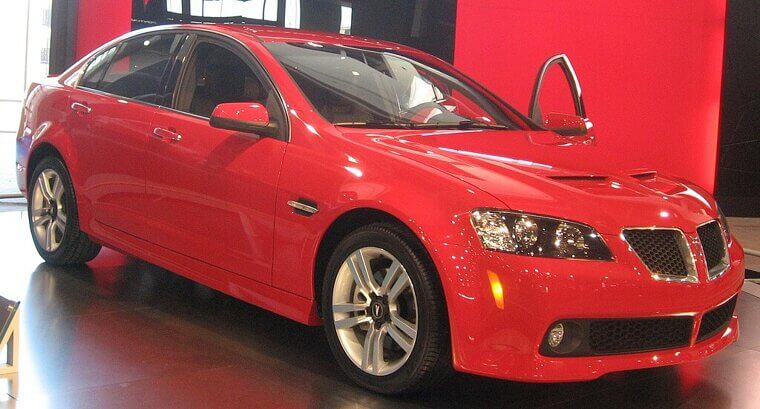 Pontiac G8 (2008–2009)