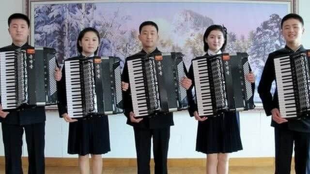North Koreans Play Some Unusual Instruments