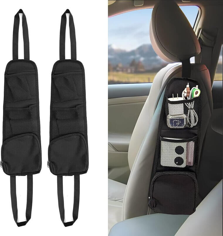 QUICTO Car Seat Organizer - Maximize Space and Convenience