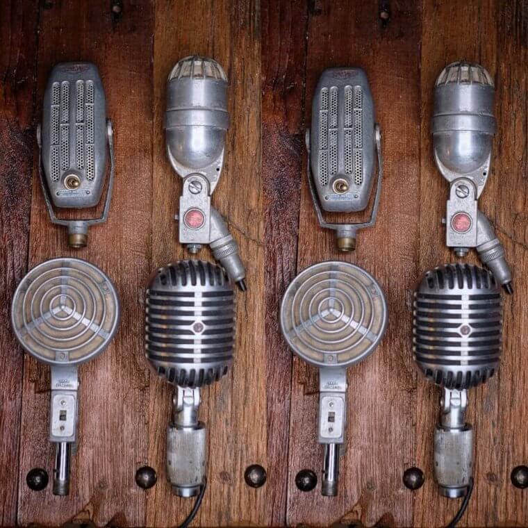 Old-School Microphones