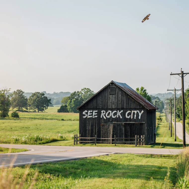 Counting Distinctive Barn-Painted See Rock City Signs