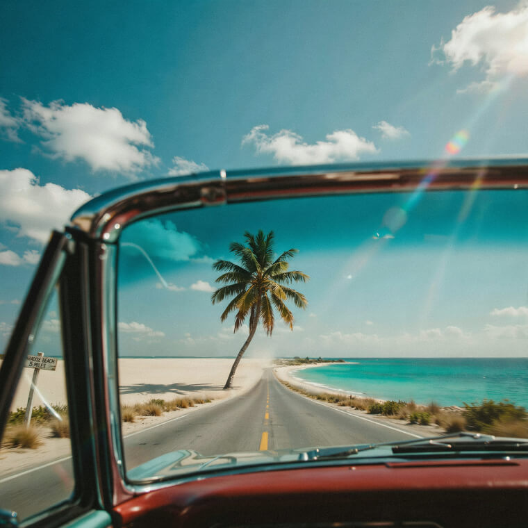 The Excitement of Spotting the First Palm Tree