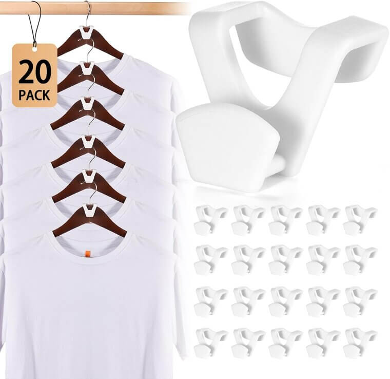 HOUSE DAY Hanger Hooks - Triple Your Closet Space Effortlessly - Enjoy 10% Off!