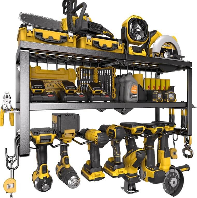 Power Tool Organizer - Keep Your Garage Neat and Tidy - Now 14% Off!