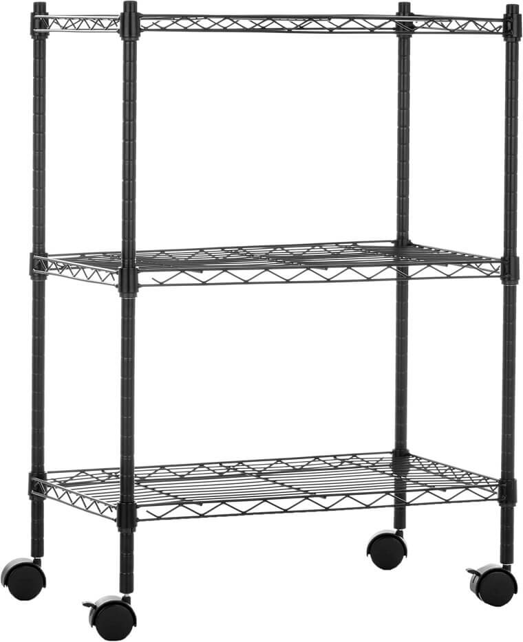 Amazon Basics Wire Rack - Versatile, Heavy-Duty Shelving Solution - Don’t Miss the 10% Discount!