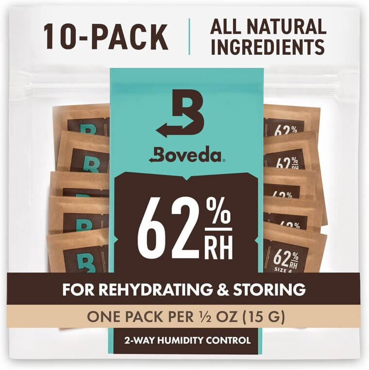 Boveda Humidity Packs - Keep Your Goods Fresh! - 14% Off!