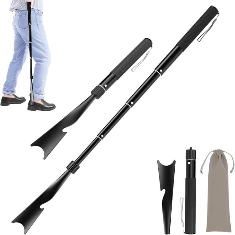 VIVEBEI Shoe Horn - Effortless Footwear Aid for All Ages - Enjoy 20% Off!