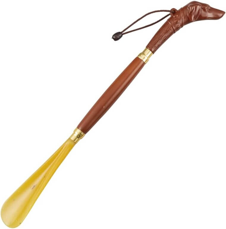 Stylish Shoe Horn - Long Handle for Seniors, Unique Design 