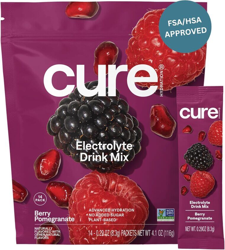 Cure Hydration Electrolyte Mix - Stay Refreshed Anytime