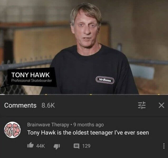 The Oldest Teenager Around