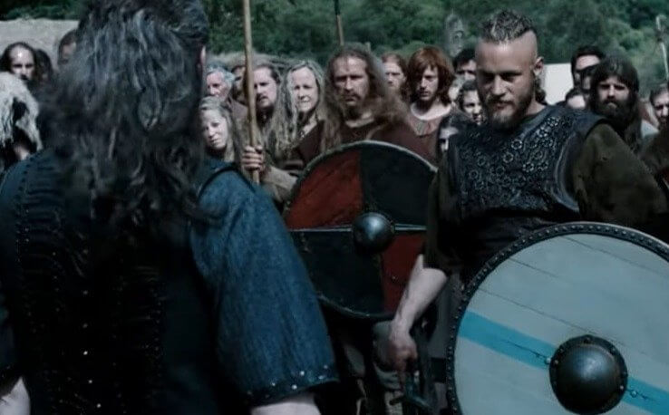 Ein Holmgang war die Wikinger-Version des Duells - und endete mit dem Tod