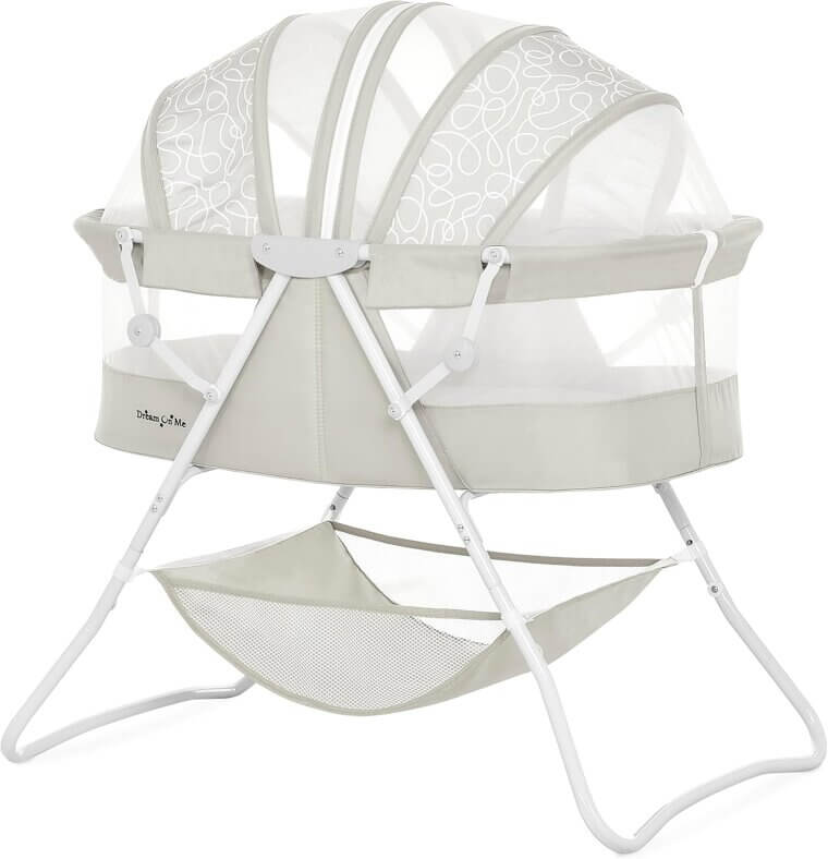Dream On Me Karley Bassinet - Lightweight, Portable, and Stylish Baby Essential - Now 7% Off!