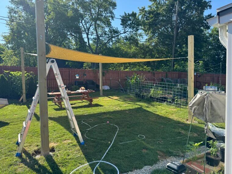 DIY Shade Sails