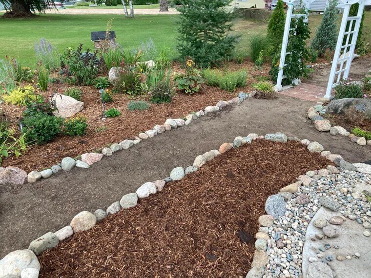Mulch Pathways