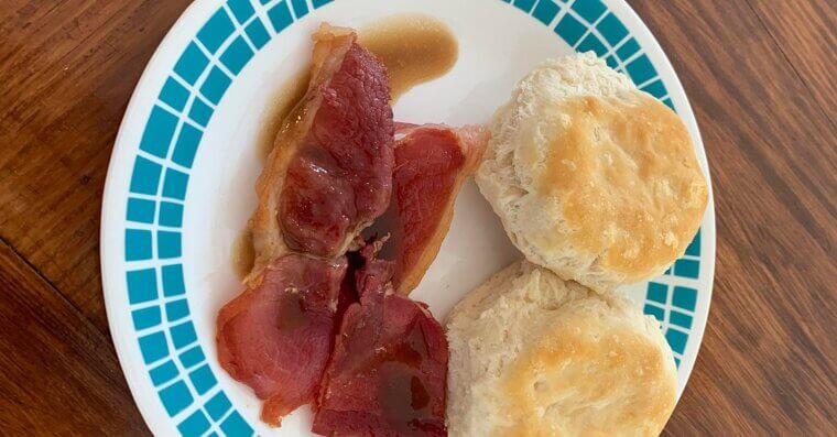 Country Ham With Red-Eye Gravy
