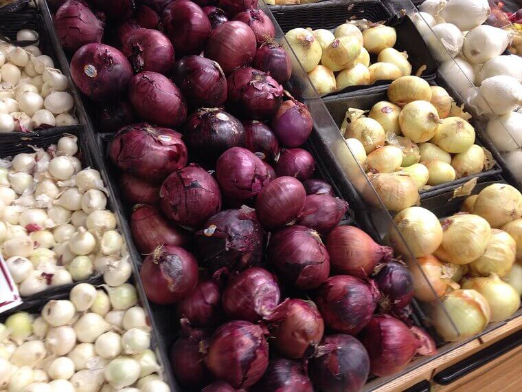 Onion for Grill Grate Cleaning