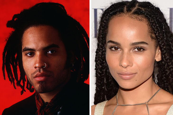 Lenny Kravitz & Zoë Kravitz — 26