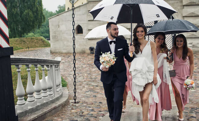 How To Prepare For The Perfect Rainy Wedding Day