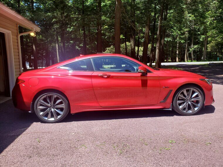 Infiniti Q60 Red Sport