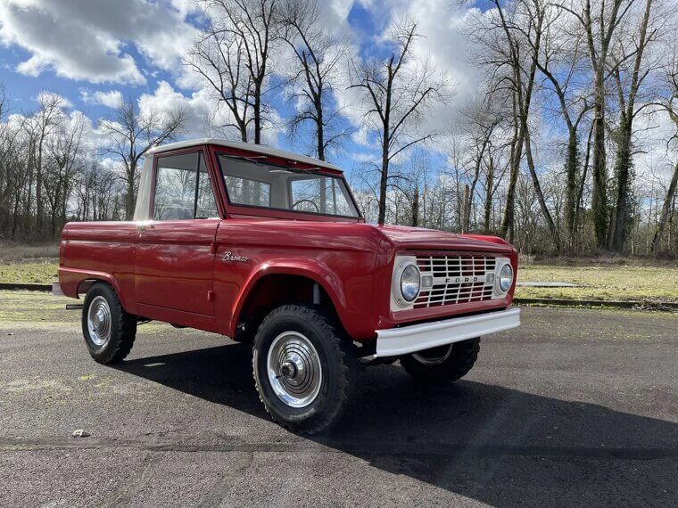 Ford Bronco Half-Cab Pickup