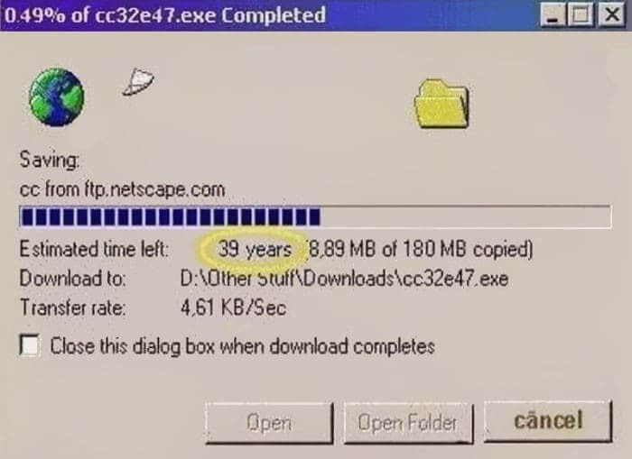 Think Your Internet Is Slow?